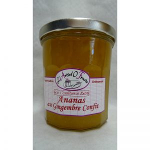 Confiture artisanale ananas gingembre