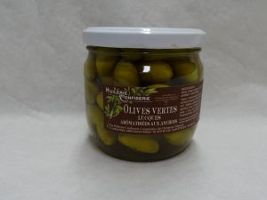 Olives vertes Lucques aux anchois