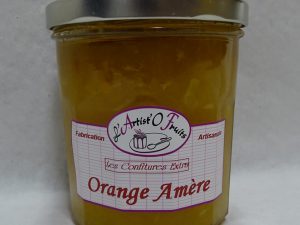 Confiture artisanale orange amère